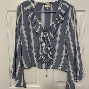 American Eagle Striped Blouse